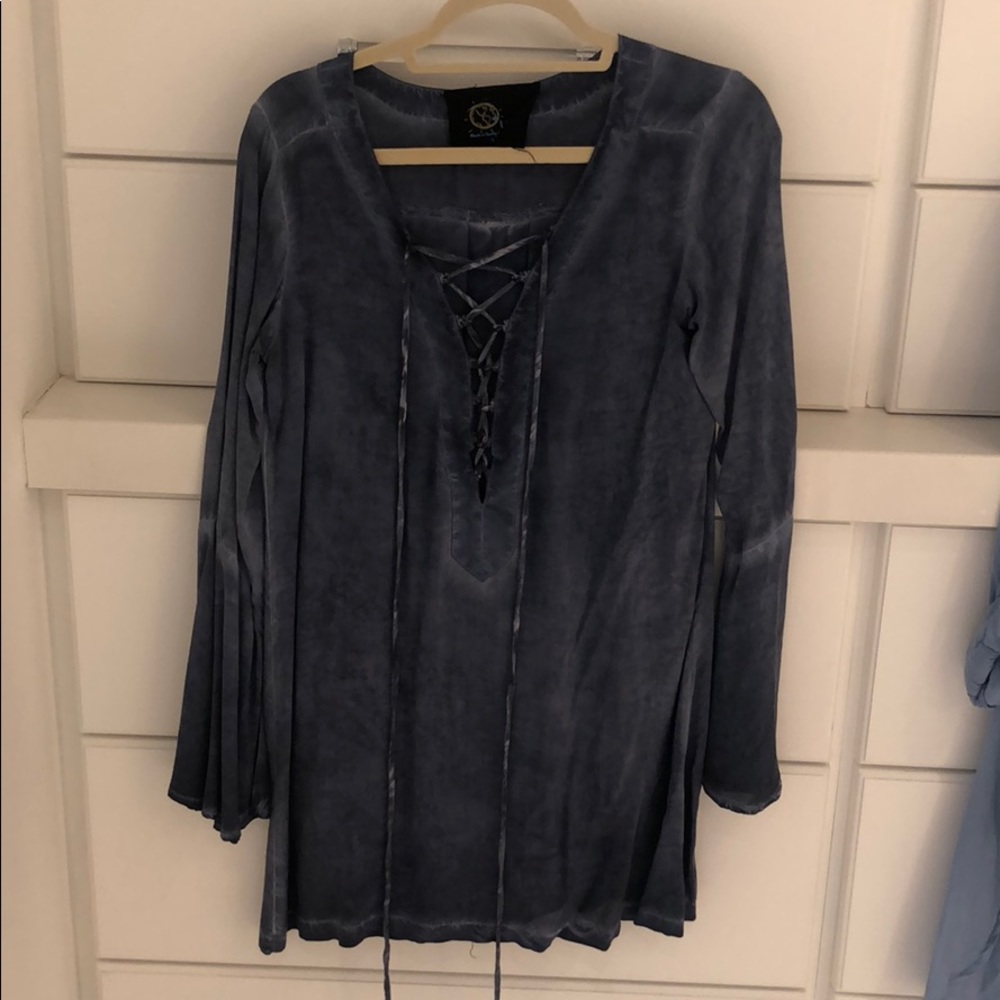 Blue life dress